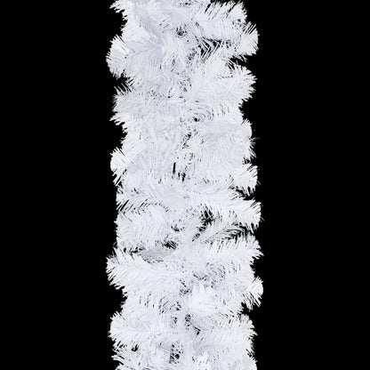 Christmas Garlands 4 pcs White 106.2" PVC