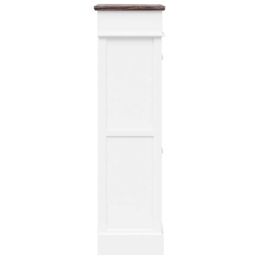 Shoe Cabinet Brown 19.7x11.0x38.6" Paulownia Wood