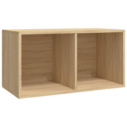 Vinyl Storage Box Sonoma Oak 28.0x13.4x14.2" Engineered Wood