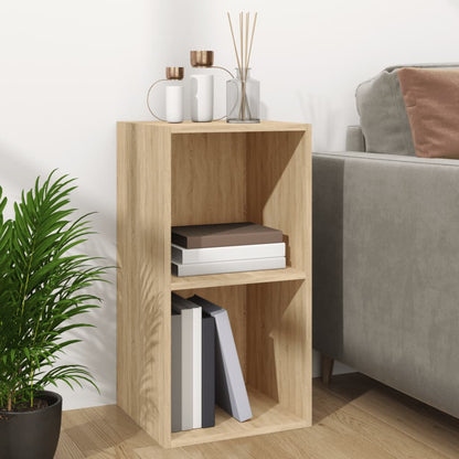 Vinyl Storage Box Sonoma Oak 28.0x13.4x14.2" Engineered Wood