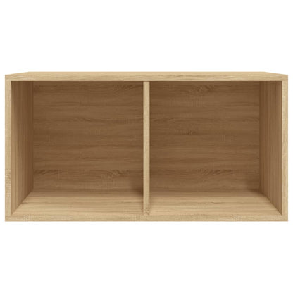 Vinyl Storage Box Sonoma Oak 28.0x13.4x14.2" Engineered Wood