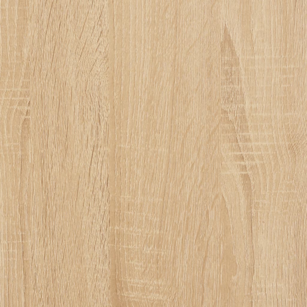 Vinyl Storage Box Sonoma Oak 28.0x13.4x14.2" Engineered Wood
