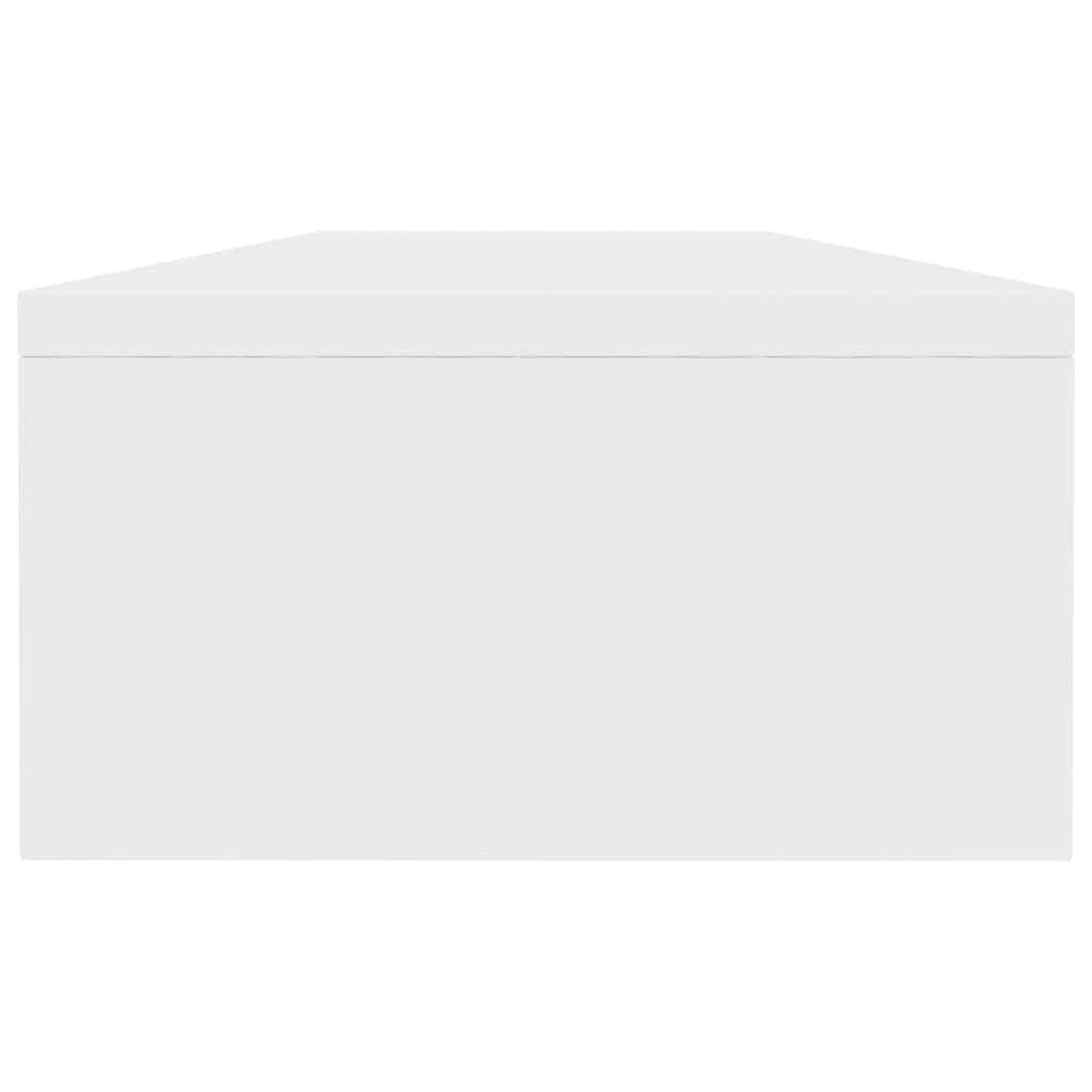 Monitor Stand White 39.4x9.4x5.1" Engineered Wood