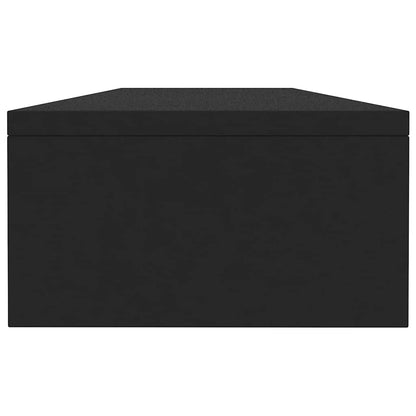 Monitor Stand Black 39.4x9.4x5.1" Engineered Wood