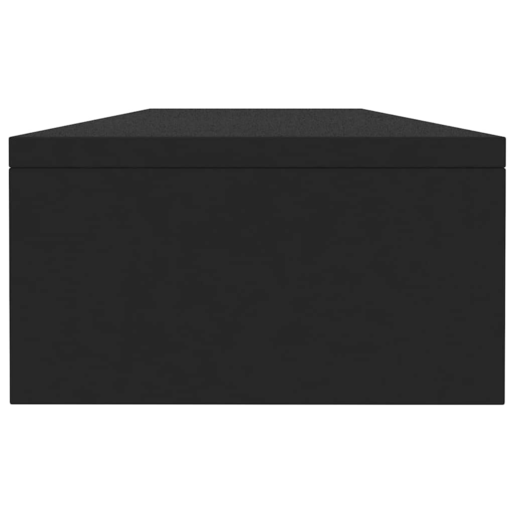 Monitor Stand Black 39.4x9.4x5.1" Engineered Wood