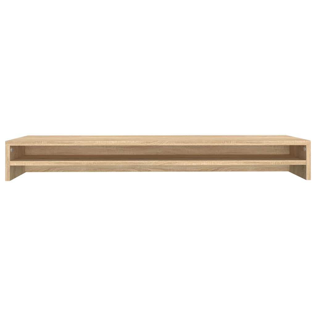 Monitor Stand Sonoma Oak 39.4x9.4x5.1" Engineered Wood