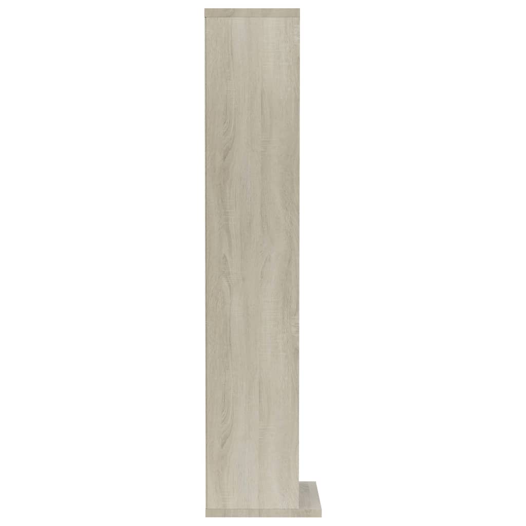 CD Cabinet Sonoma Oak 8.3x7.9x34.6" Engineered Wood