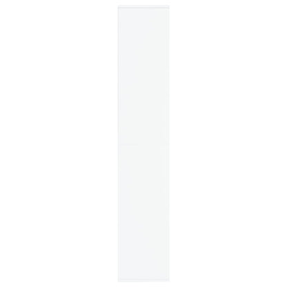 Shoe Cabinet White 21.3x13.4x72.0" Engineered Wood
