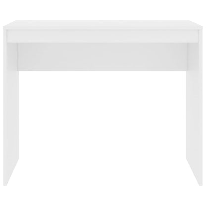 Desk White 35.4"x15.7"x28.3" Engineered Wood