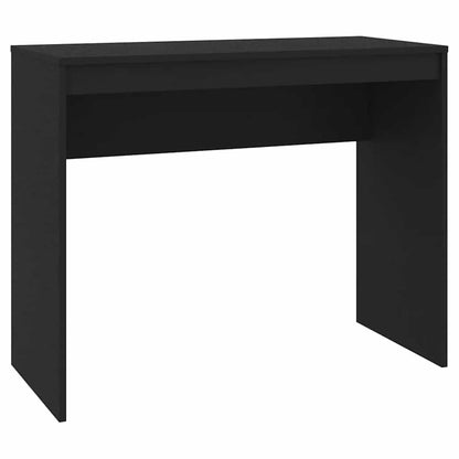Desk Black 35.4"x15.7"x28.3" Engineered Wood