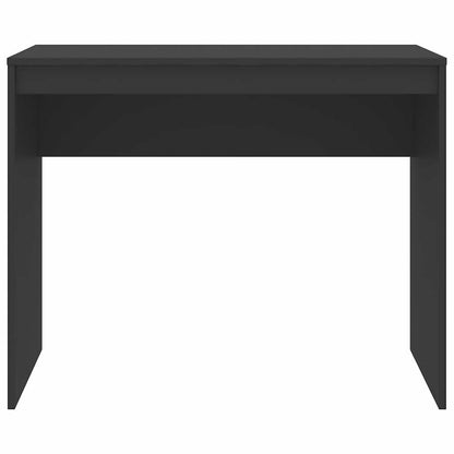 Desk Gray 35.4"x15.7"x28.3" Engineered Wood