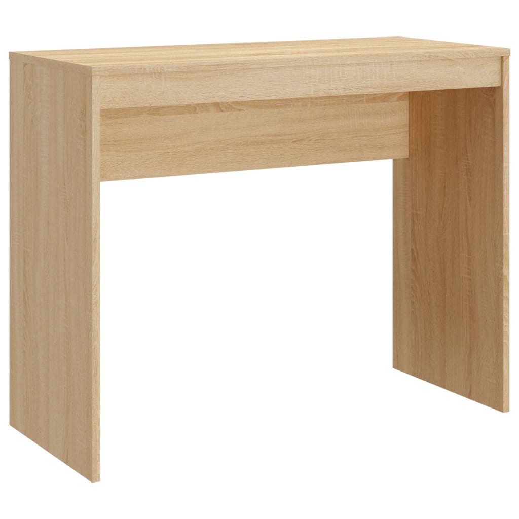 Desk Sonoma Oak 35.4"x15.7"x28.3" Engineered Wood