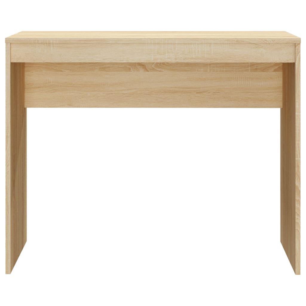 Desk Sonoma Oak 35.4"x15.7"x28.3" Engineered Wood