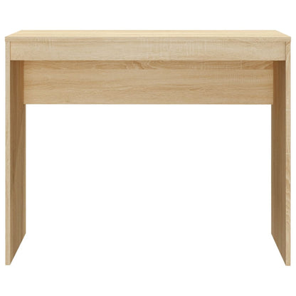Desk Sonoma Oak 35.4"x15.7"x28.3" Engineered Wood