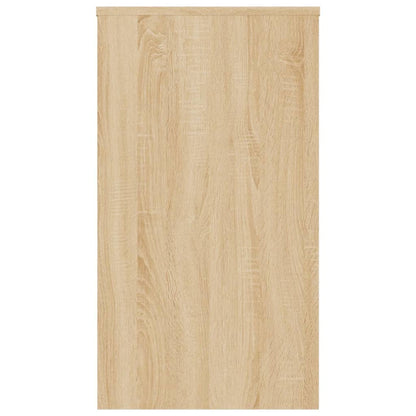 Desk Sonoma Oak 35.4"x15.7"x28.3" Engineered Wood