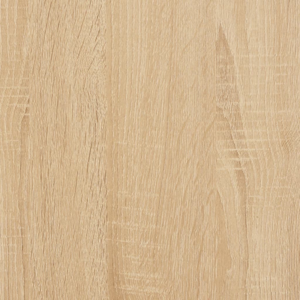 Desk Sonoma Oak 35.4"x15.7"x28.3" Engineered Wood