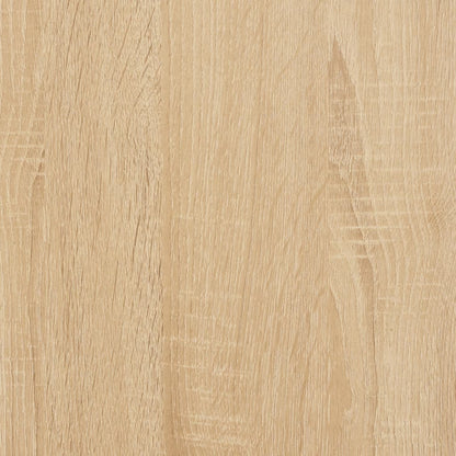 Desk Sonoma Oak 35.4"x15.7"x28.3" Engineered Wood