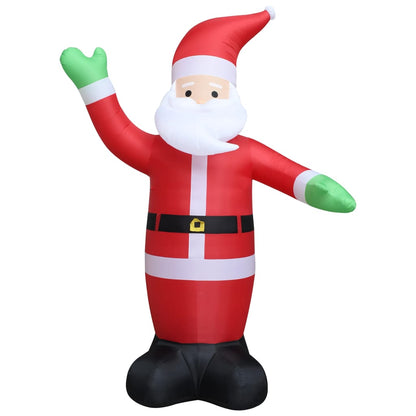 Christmas Inflatable Santa Claus LED IP20 236.2" XXL