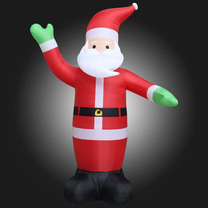 Christmas Inflatable Santa Claus LED IP20 236.2" XXL