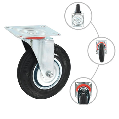 16 pcs Swivel Casters 4.92 " (4x143448)