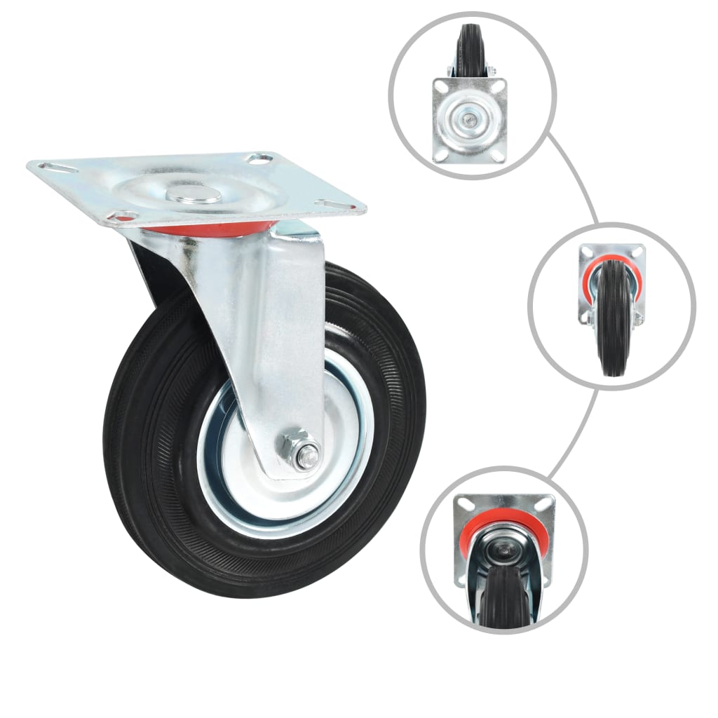 24 pcs Swivel Casters 4.92 " (6x143448)