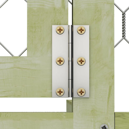 Chicken Cage Green Impregnated Pinewood 4.9x4.9x6.6 ft Durable