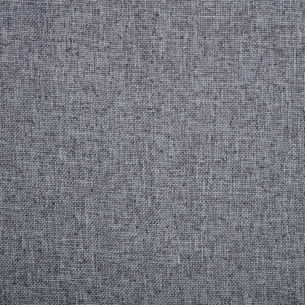 Swivel Office Chair Light Gray Fabric