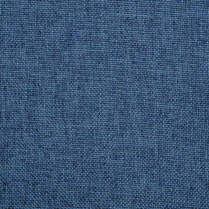 Swivel Office Chair Blue Fabric