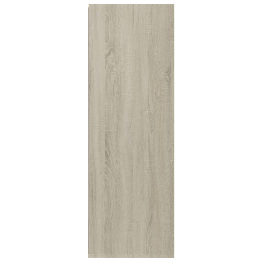 Shoe Rack Sonoma Oak 21.3x13.4x39.6" Engineered Wood