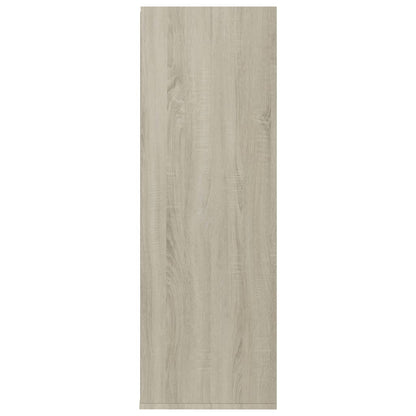 Shoe Rack Sonoma Oak 21.3x13.4x39.6" Engineered Wood