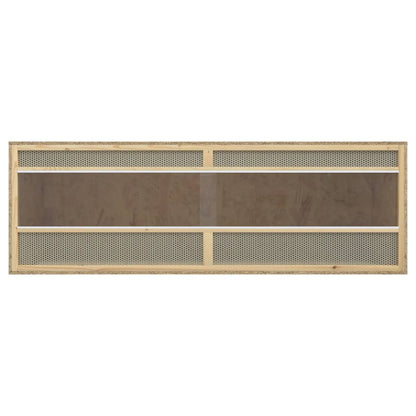 Terrarium Natural Wood Finish Engineered wood, Glass, Steel Large