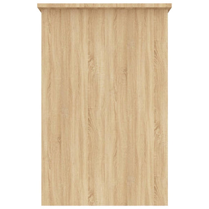 Desk Sonoma Oak 39.4"x19.7"x29.9" Engineered Wood