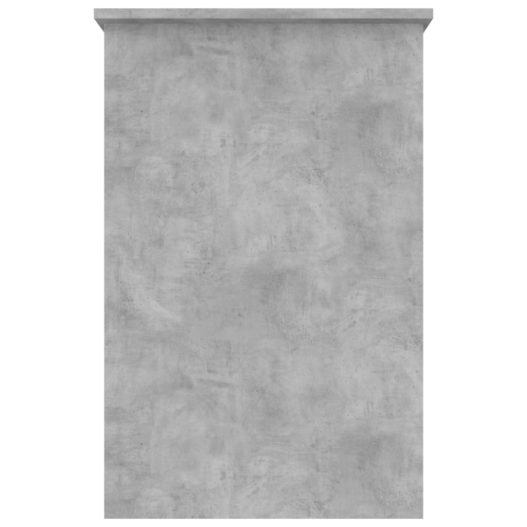 Desk Concrete Gray 39.4"x19.7"x29.9" Engineered Wood