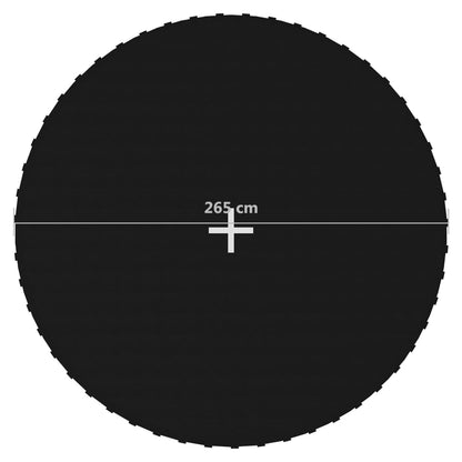 Jumping Mat Black Polypropylene 10ft Water-resistant