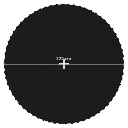 Jumping Mat Black 280g/m² polypropylene