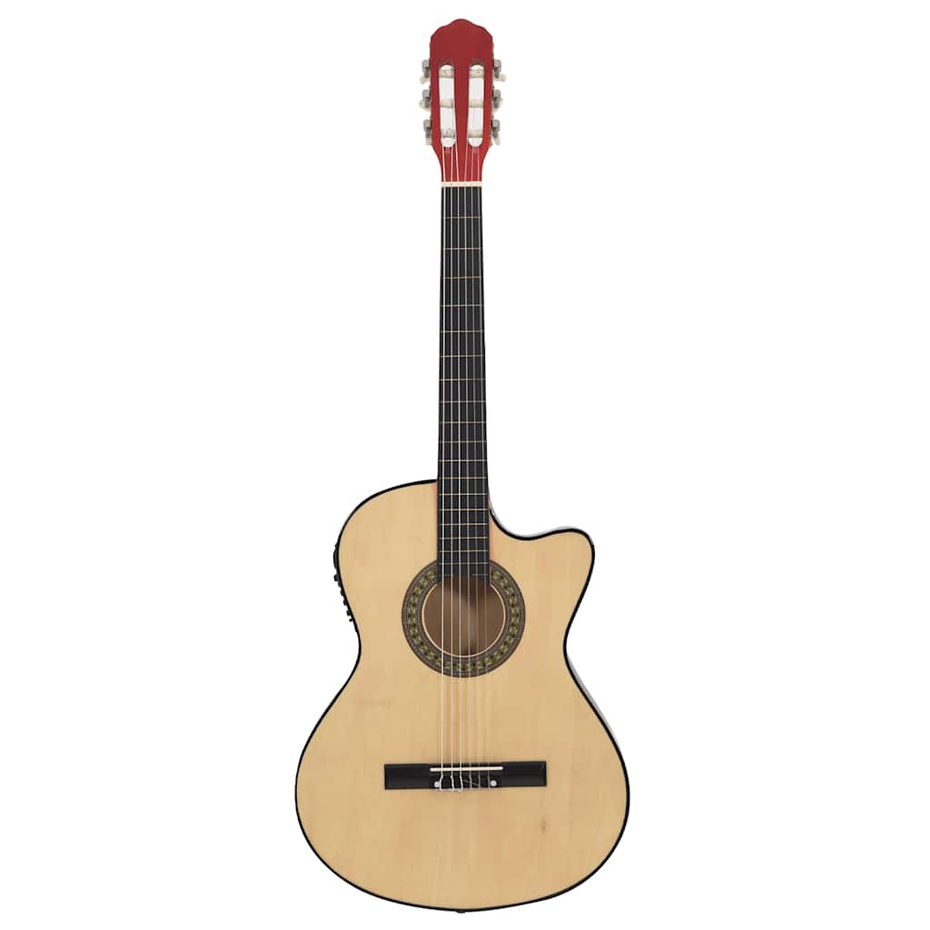 Western Classical Cutaway Guitar with Equalizer and 6 Strings