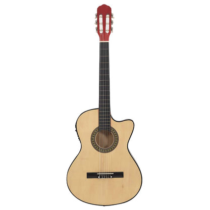 Western Classical Cutaway Guitar with Equalizer and 6 Strings