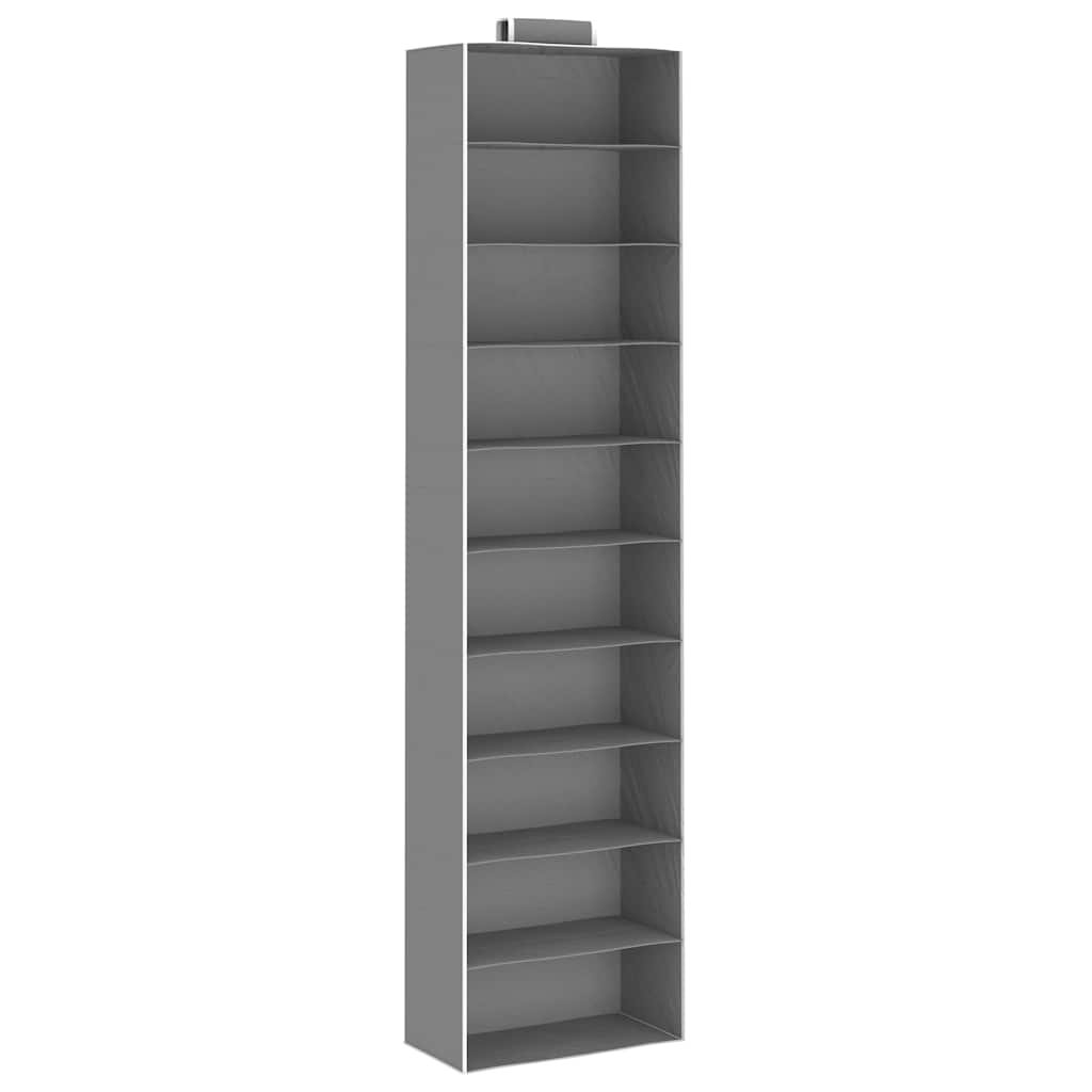 Hanging Closet Organizers 2 pcs with 10 Shelves Fabric