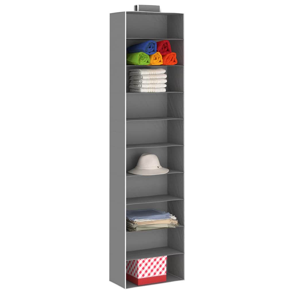 Hanging Closet Organizers 2 pcs with 10 Shelves Fabric