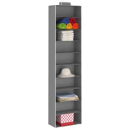 Hanging Closet Organizers 2 pcs with 10 Shelves Fabric
