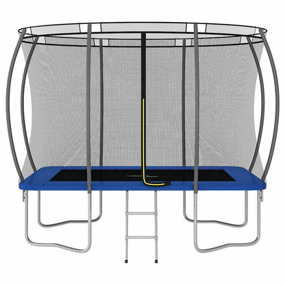 Trampoline Set Black, Grey, Blue