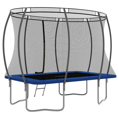 Trampoline Set Black, Grey, Blue