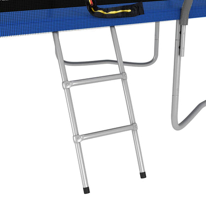 Trampoline Set Black, Grey, Blue