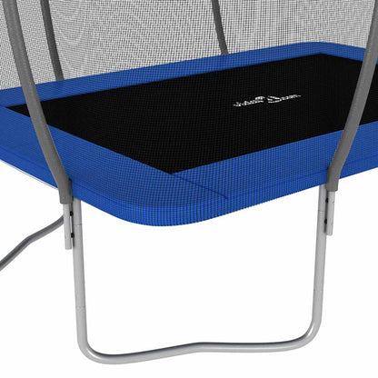 Trampoline Set Black, Grey, Blue
