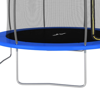 Trampoline Set Black, Grey, Blue