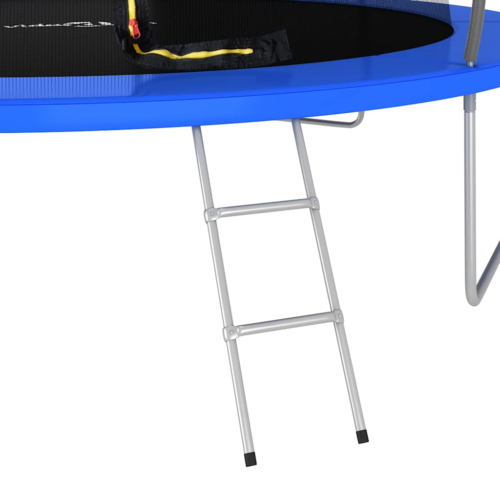 Trampoline Set Black, Gray, Blue