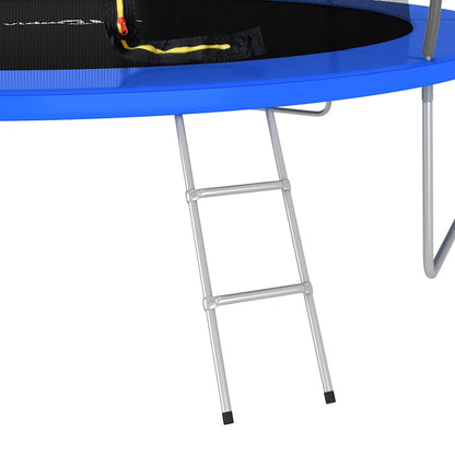 Trampoline Set Black, Gray, Blue