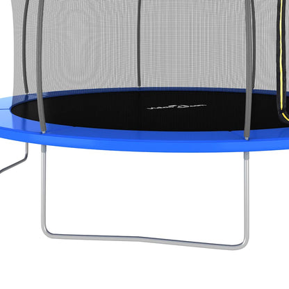 Trampoline Set Black, Gray, Blue