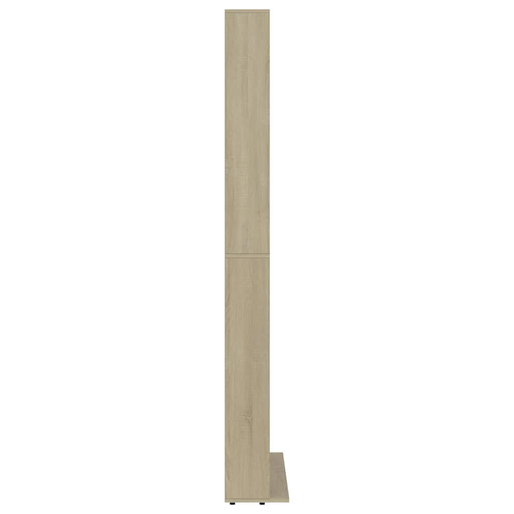 CD Cabinet Sonoma Oak 40.2x6.3x69.9" Engineered Wood