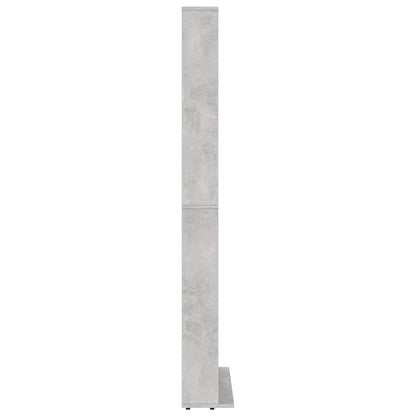 CD Cabinet Concrete Grey 40.2x6.3x69.9" Engineered Wood